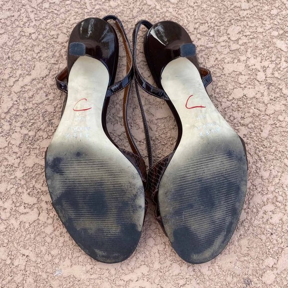 Alex Marie Brown Low Heels – size 8.5 - Picture 4 of 7